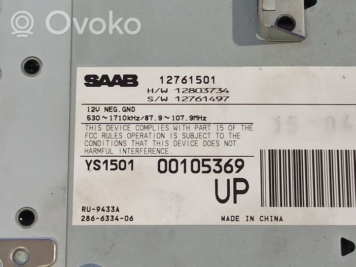 Saab 9-3 Ver2 Amplificateur de son 12761501