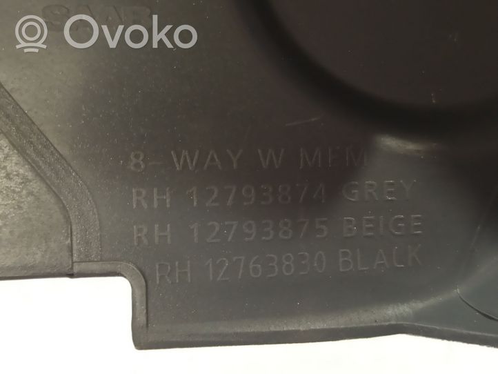 Saab 9-3 Ver2 Osłona / Obudowa fotela przedniego pasażera 12793870