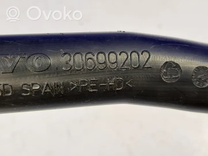 Volvo V70 Rurka wlewu płynu do spryskiwaczy szyb 30699202