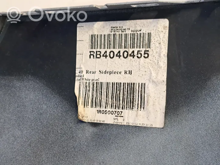 Volvo XC40 Rivestimento del pannello parte angolare del paraurti posteriore 39848189