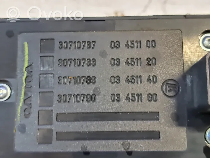 Volvo S40 Electric window control switch 30773430