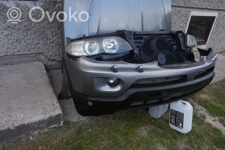 BMW X5 E53 Kompletny zestaw przedniej części nadwozia / karoserii 