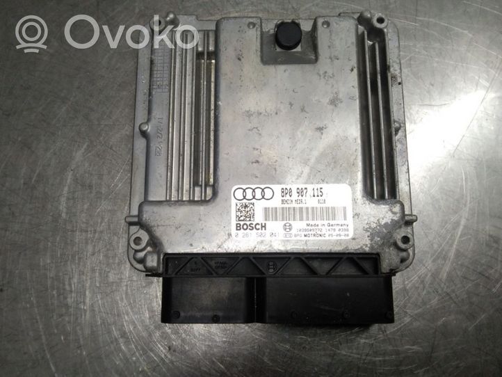 Audi A3 S3 8P Moottorin ohjainlaite/moduuli 8P0907115