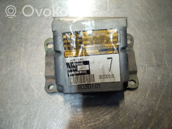 Toyota Yaris Verso Sterownik / Moduł Airbag 8917052340