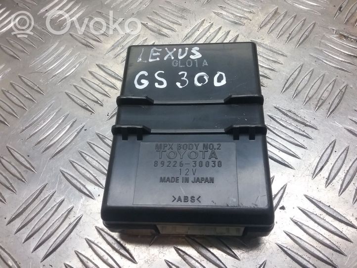 Lexus GS 300 350 430 450H Altre centraline/moduli 8922630030