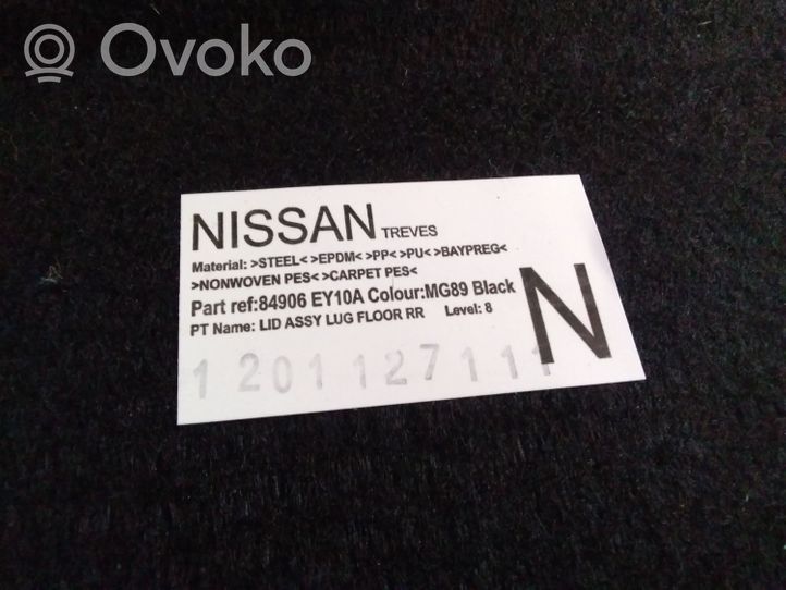 Nissan Qashqai+2 Wykładzina bagażnika 84906EY10A