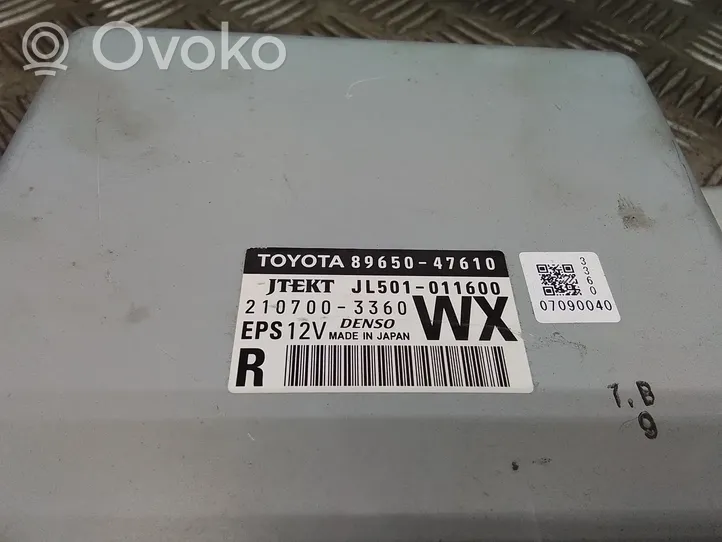 Toyota Prius+ (ZVW40) Stūres pastiprinātāja vadības bloks 8965047610