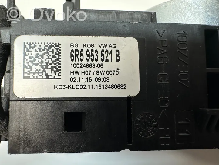 Volkswagen Amarok Interruptor/palanca de limpiador de luz de giro 6R5953521B