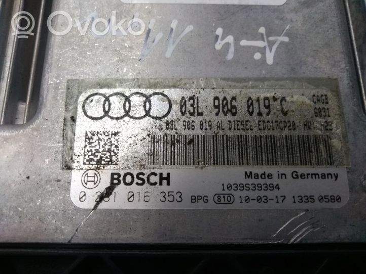 Audi A4 S4 B8 8K Centralina/modulo del motore 03L906019C