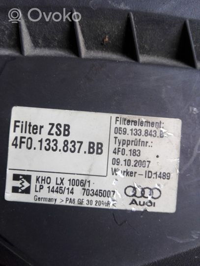 Audi A6 S6 C6 4F Obudowa filtra powietrza 4F0133837BB