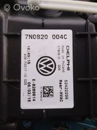 Volkswagen Sharan Ventola riscaldamento/ventilatore abitacolo 7N0820004C