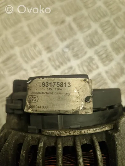 Opel Vectra C Generatore/alternatore 93175813