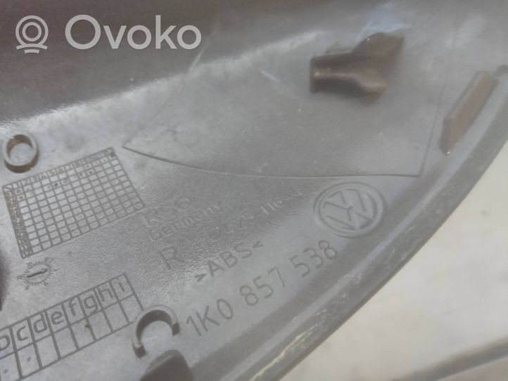 Volkswagen Golf V Obudowa lusterka zewnętrznego drzwi przednich 1K0857538