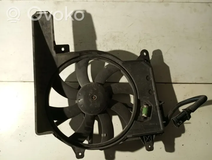 Opel Meriva A Kale ventilateur de radiateur refroidissement moteur 52406448