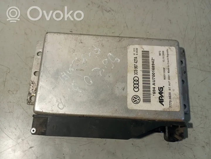 Volkswagen PASSAT B6 Module de contrôle de boîte de vitesses ECU 3C0907427A