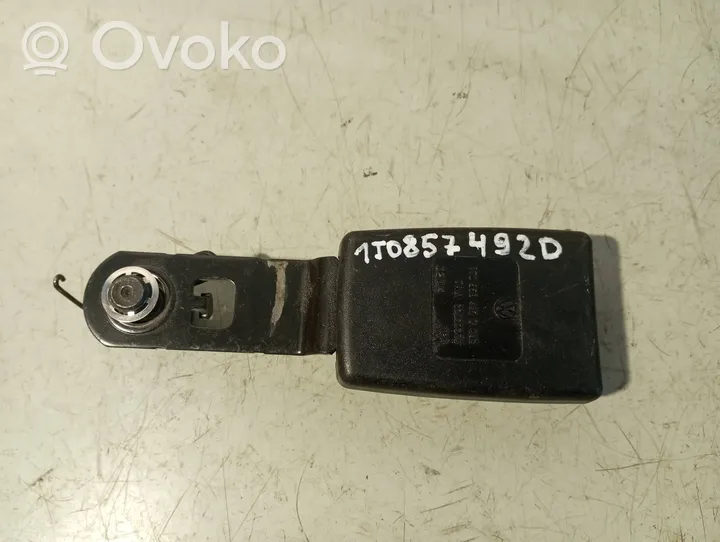 Volkswagen Touran I Rear seatbelt buckle 1T0857492D