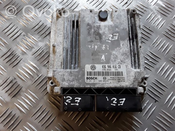 Volkswagen Golf V Sterownik / Moduł ECU 03G906016CB