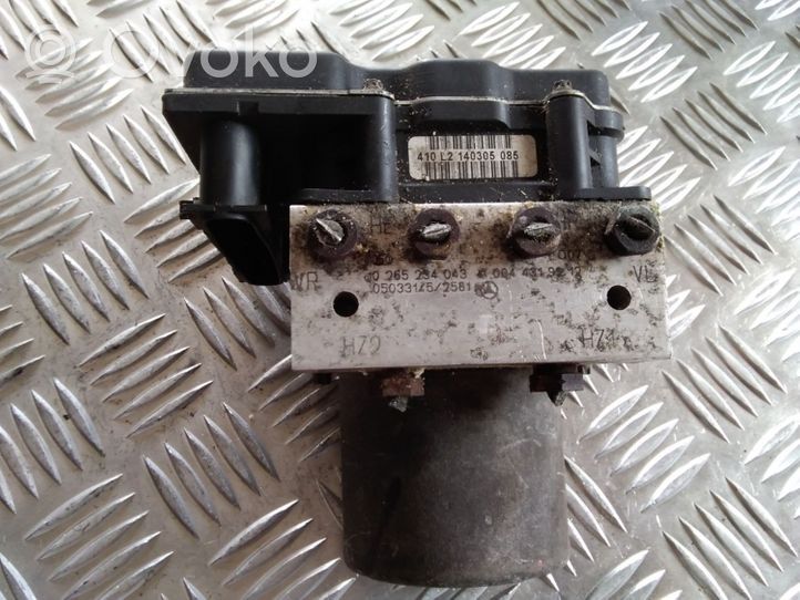 Mercedes-Benz A W169 Pompe ABS 0265234043