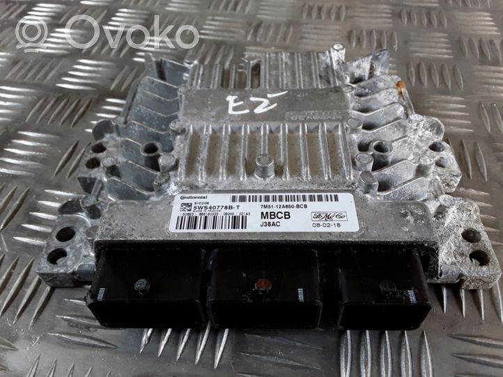 Ford Focus Sterownik / Moduł ECU 5WS40778BT