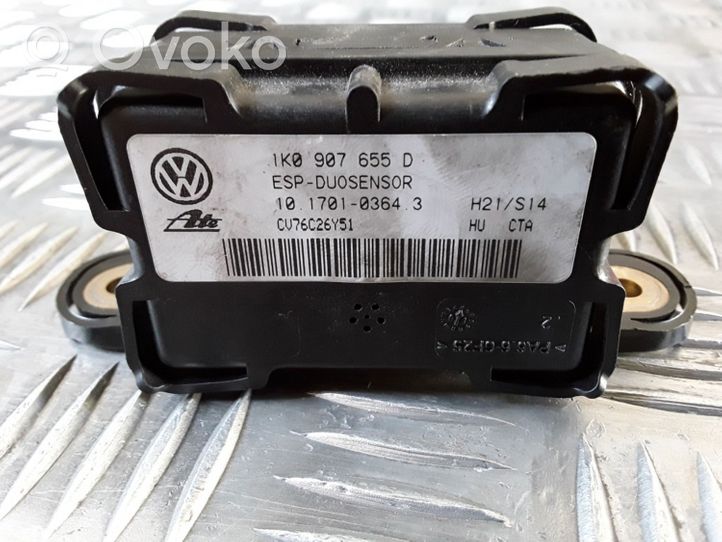 Volkswagen Golf V Sensore di imbardata accelerazione ESP 1K0907655D
