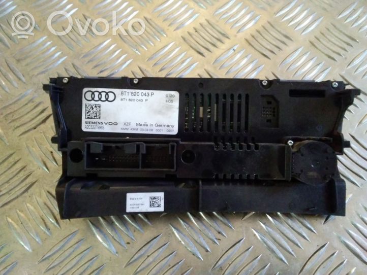 Audi A4 S4 B8 8K Oro kondicionieriaus/ klimato/ pečiuko valdymo blokas (salone) 8T1820043P