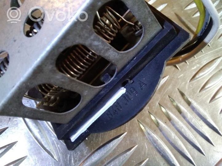 Citroen ZX Résistance moteur de ventilateur de chauffage 848309A