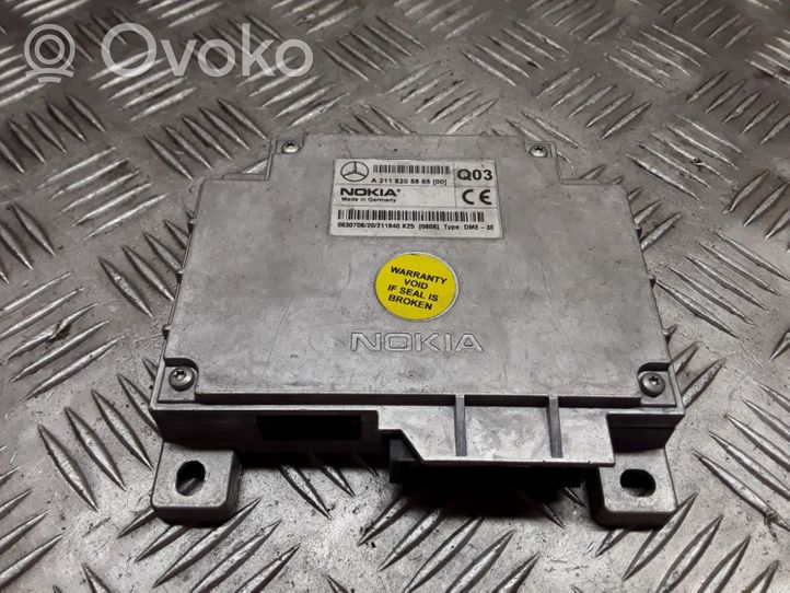 Mercedes-Benz E W211 Phone control unit/module A2118205885