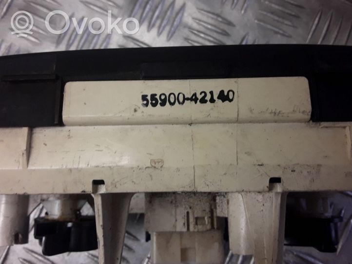 Toyota RAV 4 (XA20) Ilmastoinnin ohjainlaite 5590042140
