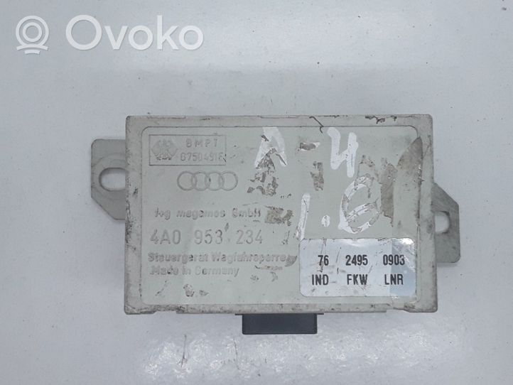 Audi A4 S4 B5 8D Imobilaizerio valdymo blokas 4A0953234