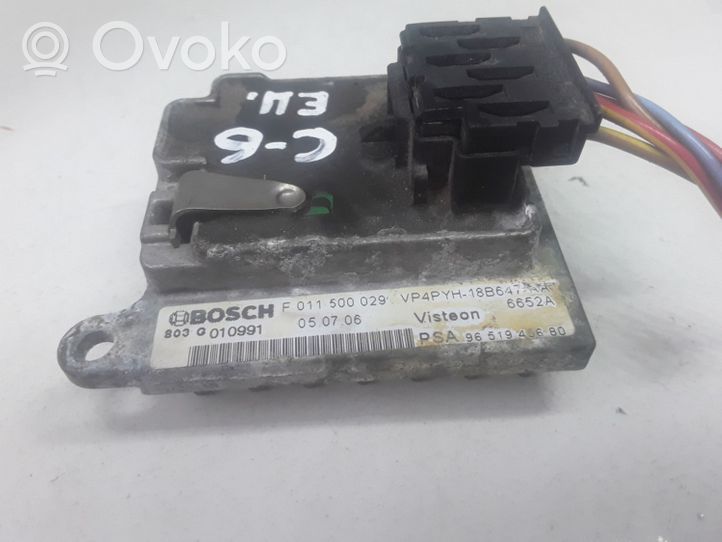 Citroen C6 Rezystor / Opornik dmuchawy nawiewu F011500029