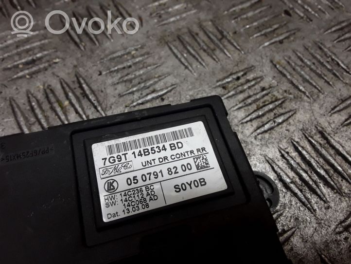 Volvo XC60 Durų elektronikos valdymo blokas 7G9T14B534