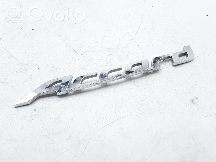 Honda Accord Manufacturers badge/model letters 