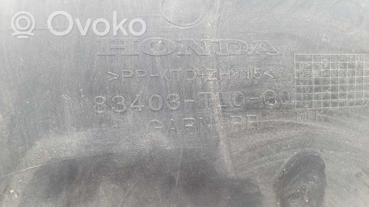 Honda Accord Elementy poszycia kolumny kierowniczej 83403