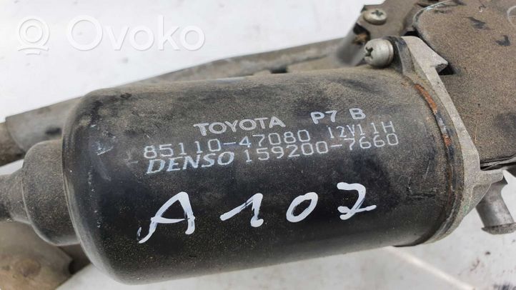 Toyota Prius (XW20) Front wiper linkage and motor 6511047080