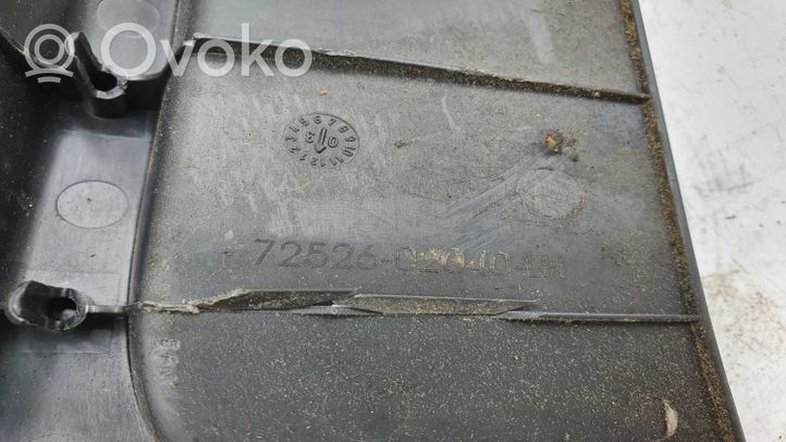 Toyota Corolla Verso E121 Inne części wnętrza samochodu 7252602040