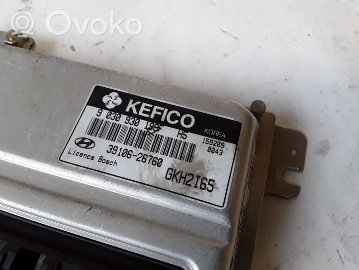 Hyundai Tiburon Calculateur moteur ECU 3910626760