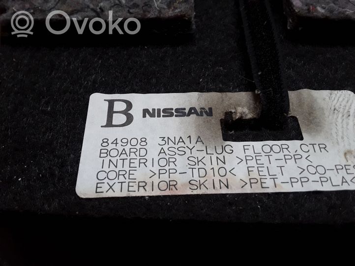 Nissan Leaf I (ZE0) Wykładzina podłogowa bagażnika 849083NA1A