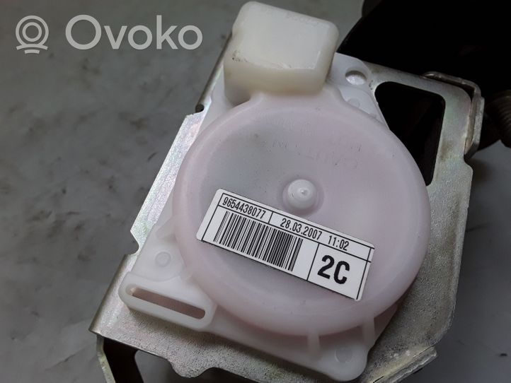 Citroen C4 Grand Picasso Katossa sijaitseva turvavyö 9654438077