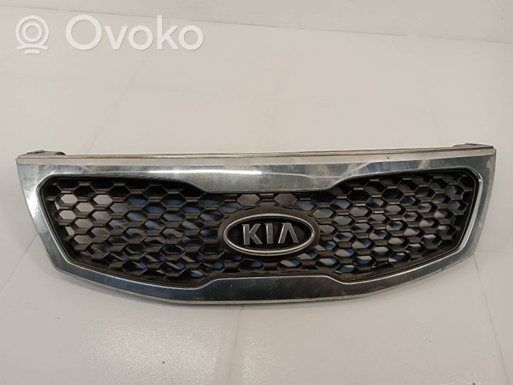 KIA Sorento Griglia superiore del radiatore paraurti anteriore 863502P000