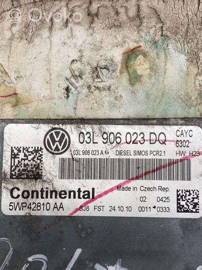 Volkswagen Golf VI Moottorin ohjainlaite/moduuli 03L906023A
