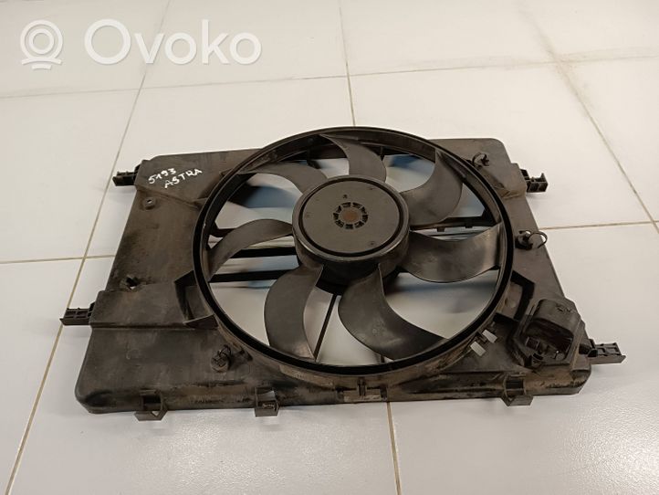 Opel Astra J Convogliatore ventilatore raffreddamento del radiatore 0130308404