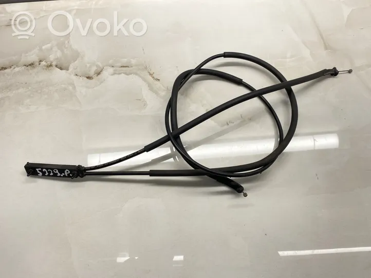 BMW X6 E71 Cable de apertura del capó/tapa del motor 7184456