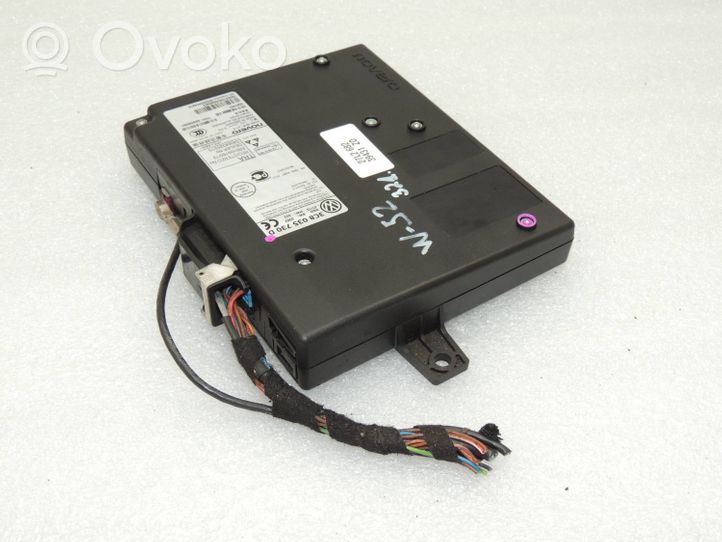 Volkswagen Sharan Bluetooth control unit module 3C8035730D