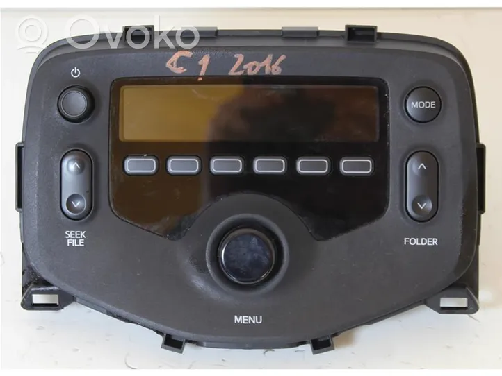 Citroen C1 Radio/CD/DVD/GPS-pääyksikkö 861200H040