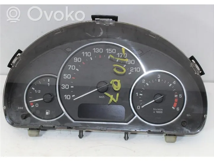 Peugeot 1007 Compteur de vitesse tableau de bord 9658889580