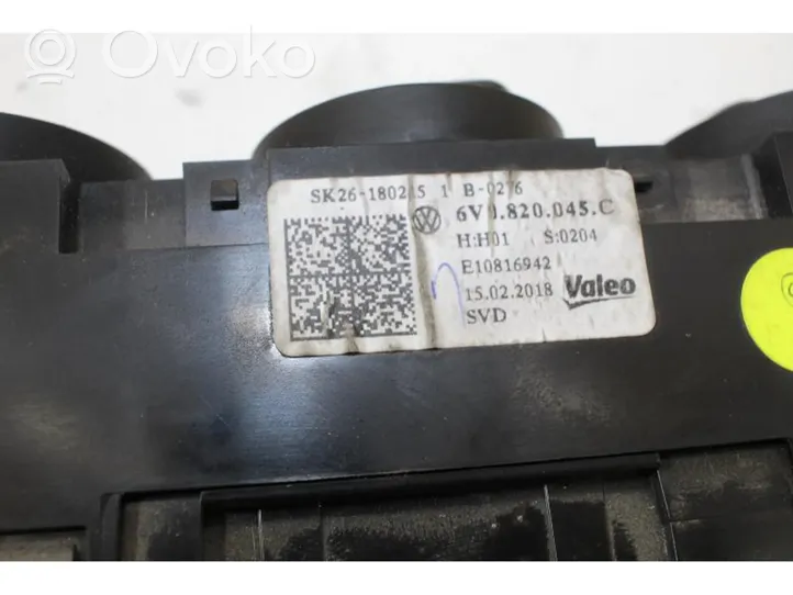 Skoda Fabia Mk3 (NJ) Keskikonsoli 6V0820045C