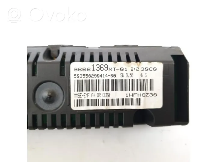 Citroen C3 Monitor / wyświetlacz / ekran 96661369XT