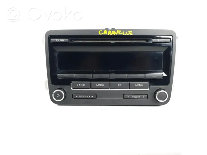 Volkswagen Transporter - Caravelle T5 Panel / Radioodtwarzacz CD/DVD/GPS 5M0035186J