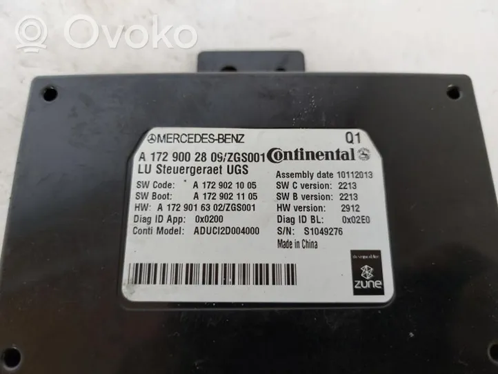 Mercedes-Benz C AMG W204 Sterownik / Moduł ECU A1729002809