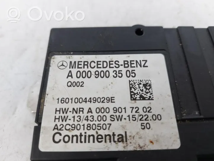 Mercedes-Benz C AMG W205 Engine control unit/module A0009003505